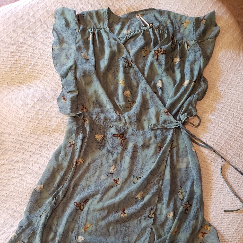 Feather Bone Dress by Anthropologie